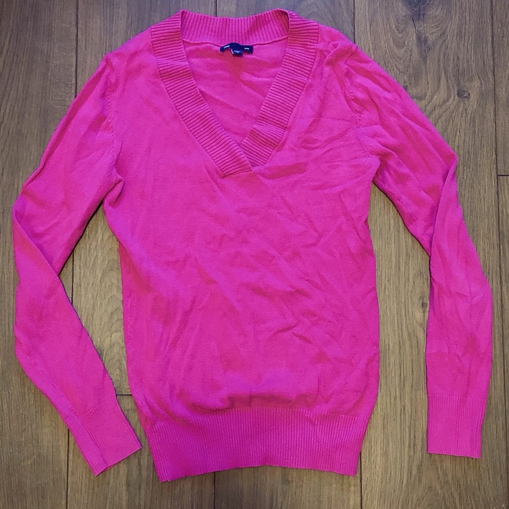 Gap hot pink sweater